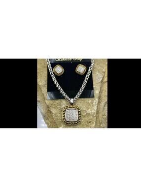 Classic Gold and Silver Statement Set
